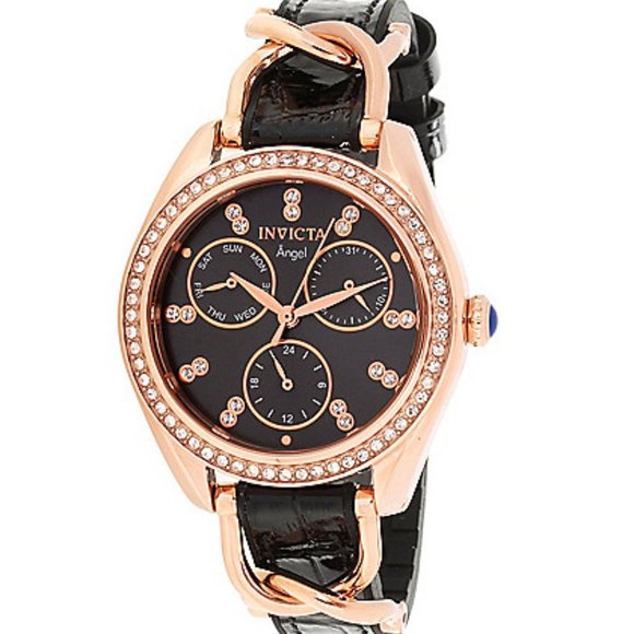 Invicta Women Angel Quartz Chronograph Black Watch main image 6
